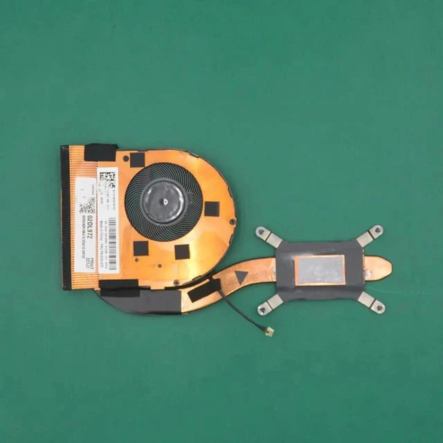 Alt view image 3 of 3 - AJMRTC CPU Cooling Fan with Heatsink PN 02DL970 02DL971 02DL972 for Lenovo ThinkPad X395 Laptop, Internal Radiator Cooler Fan Assembly for CPU Heat Dissipation Replacement Repair