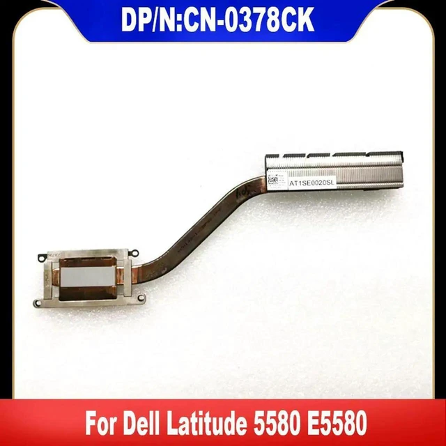 Main image of AJMRTC CPU Heatsink Radiator Copper Tube PN 0378CK CN0378CK 378CK for Dell Latitude 5580 E5580 Laptop, Internal Copper Heat Sink Module for CPU Thermal Dissipation Replacement Repair