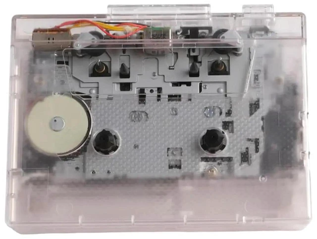 Alt view image 2 of 3 - AJMRTC USB Powered Cassette Player, Portable Tape to MP3 Converter with Radio Function, Convert Old Cassette Tapes to Digital MP3 Files, Support Headphone Private Listening for Audio Tape Restoration