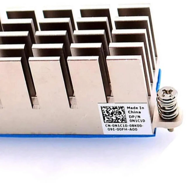 Alt view image 3 of 3 - AJMRTC VRM Heatsink VR Voltage Regulator Thermal Module Radiator for Dell Alienware Aurora R11 R12 Gaming Desktop, OEM Part Number 0N1C1D CN0N1C1D N1C1D, Motherboard VRM MOSFET Cooling Replacement