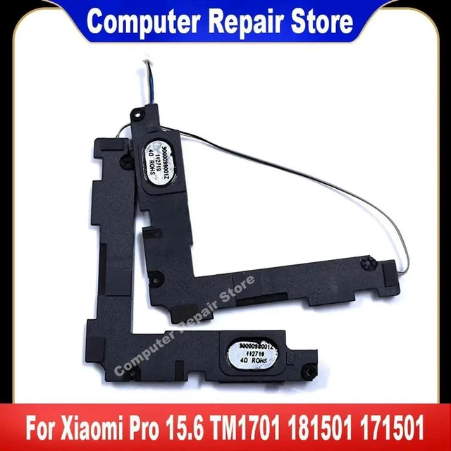 Main image of AJMRTC Laptop Builtin Internal Speaker Set Replacement for Xiaomi Pro 15.6 TIMI TM1701 181501 171501FE 171501AQ Notebook, Left & Right Stereo Speaker Repair Replacement Audio Part