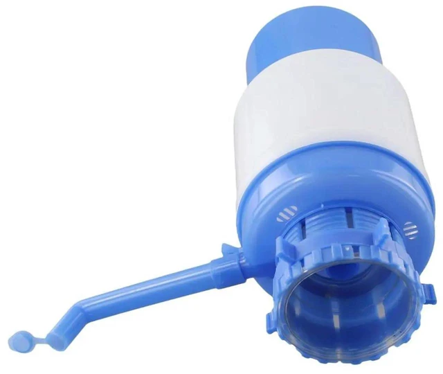 Alt view image 2 of 3 - AJMRTC Manual Bottled Drinking Water Hand Pump, Barreled Water Presser Dispenser Pump with Long Service Life, Portable Household HandOperated Water Pump for Home Large Barrel Water Daily Drinking Use