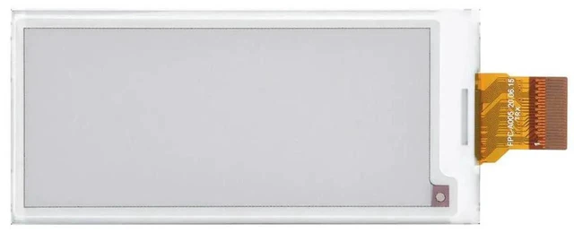 Alt view image 2 of 3 - AJMRTC 2.9 Inch EPaper (B) Raw EInk Display Panel 296×128 Red Black White TriColor SPI Interface Without PCB, for Raspberry Pi, Arduino, STM32, DIY Electronic Shelf Label Industrial Instrument Proj