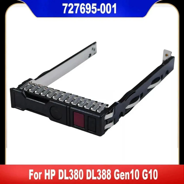 Main image of AJMRTC 727695001 2.5 Inch SFF NVMe SAS SATA Hard Drive HDD Caddy Tray HotSwap Carrier for HPE ProLiant DL380 Gen10, DL388 Gen10 G10 Server Disk Bracket Replacement Repair Part