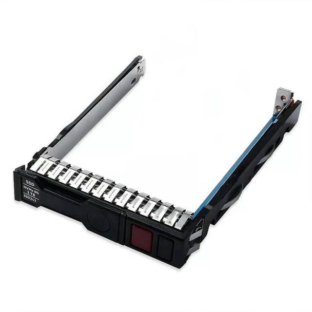 Alt view image 2 of 3 - AJMRTC 727695001 2.5 Inch SFF NVMe SAS SATA Hard Drive HDD Caddy Tray HotSwap Carrier for HPE ProLiant DL380 Gen10, DL388 Gen10 G10 Server Disk Bracket Replacement Repair Part