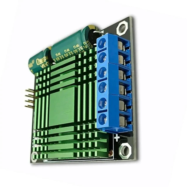 Alt view image 3 of 3 - AJMRTC HighCurrent DC Motor Driver Module 60A DualChannel HBridge DC Motor Controller 9V30V Input Support Forward Reverse Brake Function for Robot Car Industrial Motor Drive DIY Project
