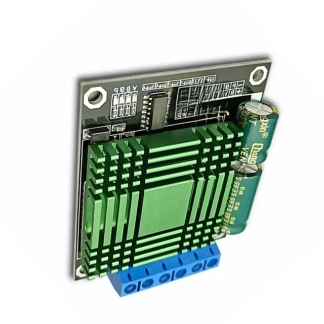 Alt view image 2 of 3 - AJMRTC HighCurrent DC Motor Driver Module 60A DualChannel HBridge DC Motor Controller 9V30V Input Support Forward Reverse Brake Function for Robot Car Industrial Motor Drive DIY Project