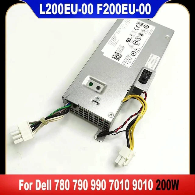Main image of AJMRTC 200W Desktop Power Supply PSU L200EU00 F200EU00 L180EU00 L200EU01 1VCY4 C0G5T 6YWW7 01VCY4 Replacement for OptiPlex 780 790 990 7010 9010 USFF Desktop Repair Part