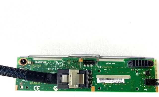 Alt view image 3 of 3 - AJMRTC 2.5Inch HotSwap SAS Hard Drive Backplane 81Y6657 94Y7587 94Y6386 46C9091 90Y4336 Replacement for X3550 M4 Server, 100% FullyTested Server Storage Repair Spare Part
