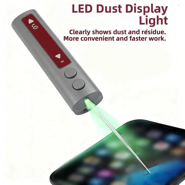 Alt view image 2 of 6 - AJMRTC ASS 817 Phone Screen Removal Machine, LED Illumination for Dust Detection, Pure Copper Motor, Ergonomic Grip with 95mm Needle for Smartphone LCD Screen Disassembly Repair Tool