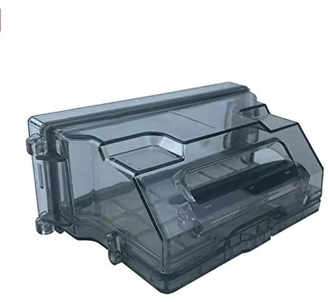 Alt view image 2 of 3 - AJMRTC Transparent Dust Bin Box with Filter, Replacement Dust Container for Narwal T10 J1 J2 Robot Vacuum Cleaner, Dust Collection Bin Spare Household Cleaning Accessory