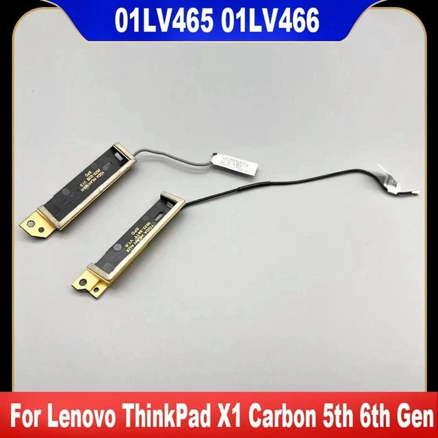 Main image of AJMRTC WLAN Main AUX Antenna Kit 01LV466 01LV465, Replacement WiFi Wireless Antenna for ThinkPad X1 Carbon 5th Gen 6th Gen Laptop, Internal Wireless Signal Antenna Repair Spare Parts
