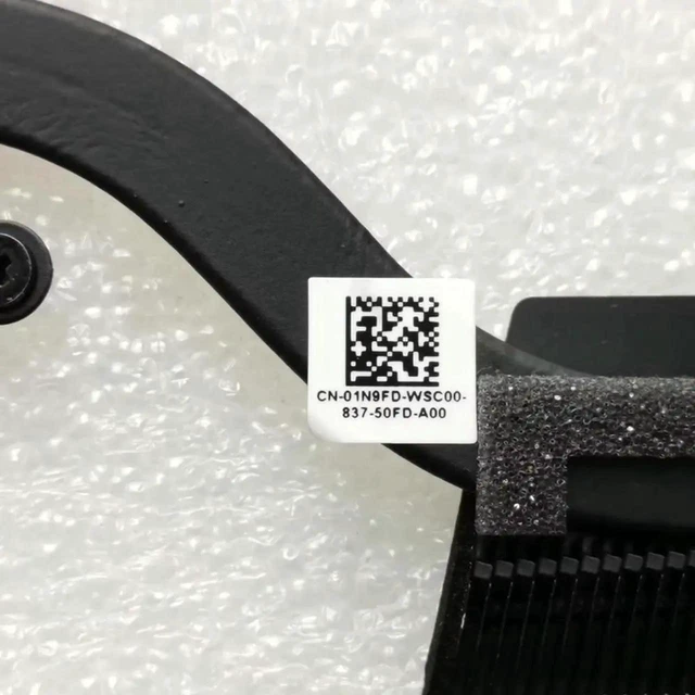 Alt view image 3 of 3 - AJMRTC CPU Heatsink Radiator Copper Tube Module 01N9FD CN01N9FD 1N9FD, Replacement Thermal Cooling Heatsink for Inspiron 7370 7373 Laptop CPU Cooling Repair Spare Part