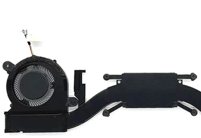 Alt view image 3 of 3 - AJMRTC Laptop CPU Cooling Heatsink Assembly with Fan 0G4WF7 G4WF7, Complete Cooler Radiator Replacement for XPS 13 9300 9310 Notebook, Internal Thermal Module Repair Spare Parts