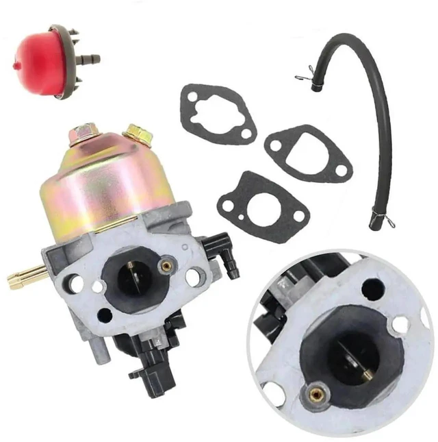 Alt view image 2 of 3 - AJMRTC Carburetor Kit Replacement for Hyundai HYM430SP Lawn Mower, Complete Lawnmower Carburetor Repair Accessory, EasytoInstall Comprehensive Carb Kit for Garden Lawn Mower Engine Maintenance