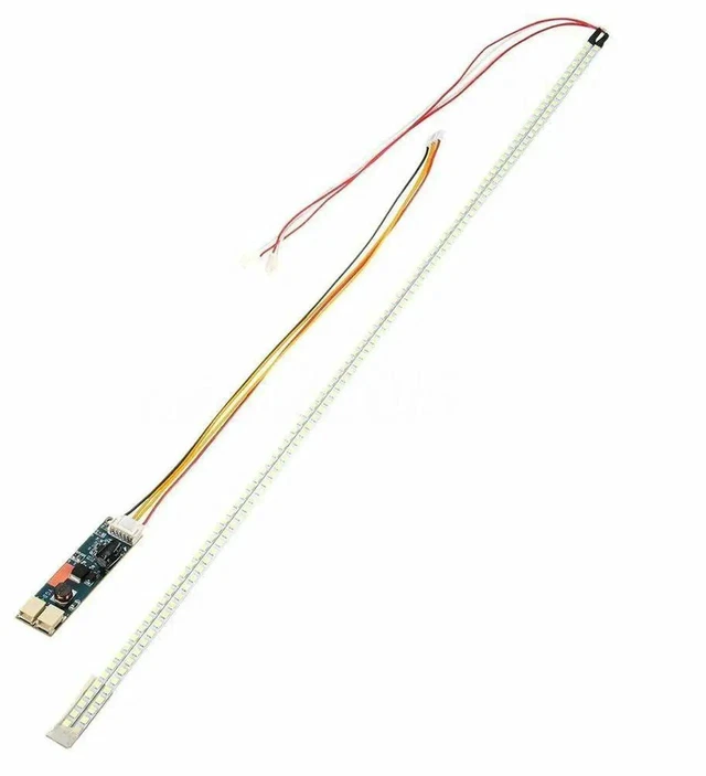 Alt view image 2 of 3 - AJMRTC 24 Inch Monitor LED Backlight Strip Kit, 540mm 96LED Blue & White High Brightness DC 1030V, 1 Set CCFL Update Replacement Backlight for LCD Monitor Repair