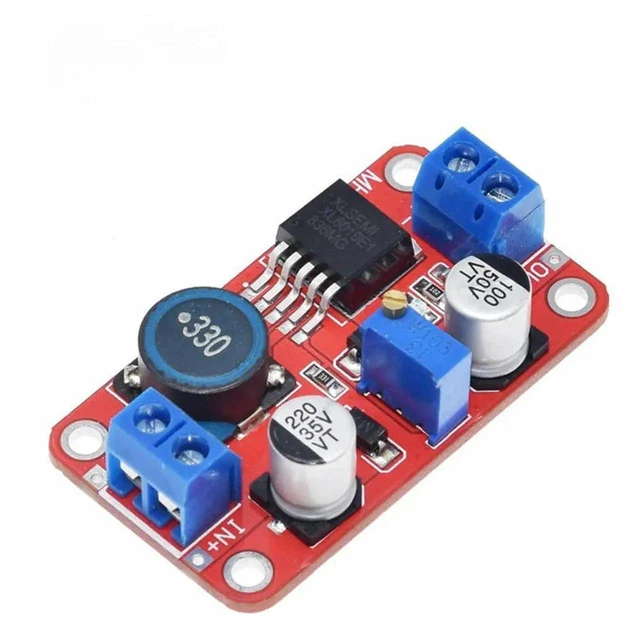 Main image of AJMRTC DC XL6019 Adjustable Boost Module, 5A High Power Voltage StepUp Converter, Upgraded Version of XL6009 LM2577, Ultra Stable Power Boost Module for DIY Electronic Project