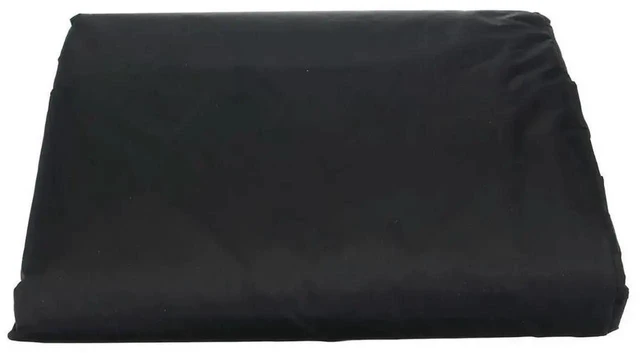 Alt view image 2 of 3 - AJMRTC Black Grill Dust Cover 54*76*69cm, FadeResistant Outdoor Protective Cover for Weber Q1000/Q2000 Series Gas Barbecue Grill, Weatherproof BBQ Accessory for Backyard Outdoor Living