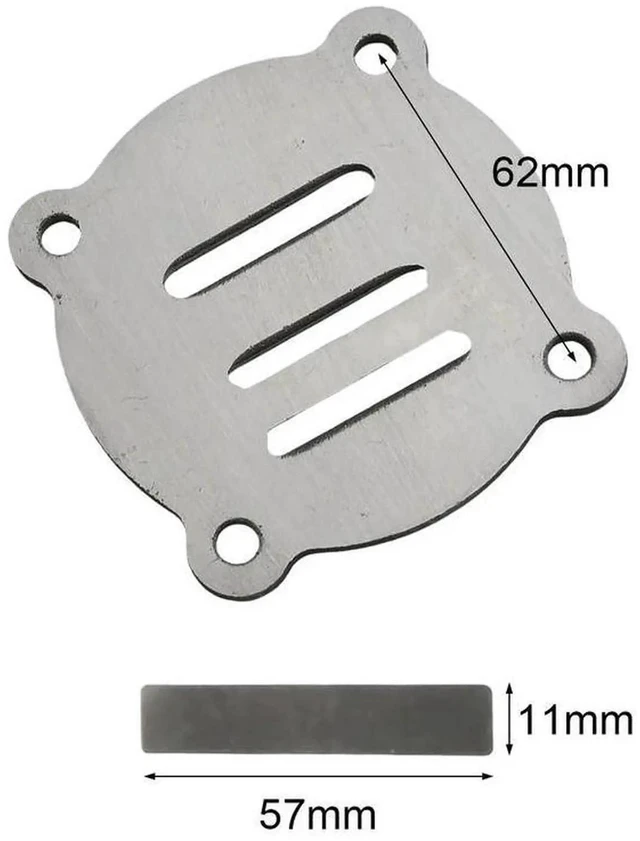 Main image of AJMRTC Valve Plate Set, 62mm Replacement Kit Compatible with 65Type OilFree & OilInjected Air Compressor, Reliable Aftermarket Spare Part for Air Compressor Equipment Repair Maintenance