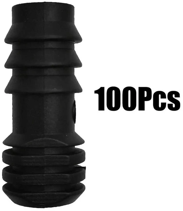 Alt view image 2 of 3 - AJMRTC Seamless Drip Irrigation Connectors, HeavyDuty Fittings for Garden Landscape Watering System, LeakProof Drip Line Couplers for DIY Agricultural & Backyard Irrigation Layout Projects