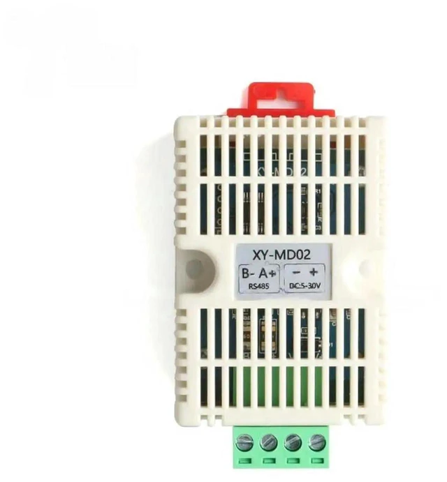 Alt view image 2 of 3 - AJMRTC IndustrialGrade Temperature Humidity Transmitter with SHT20 Sensor, RS Modbus RTU Module, HighPrecision Digital Monitoring Transducer for Workshop Greenhouse Environmental Data Acquisition