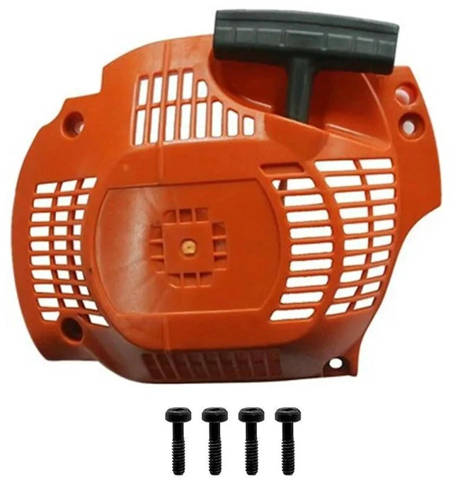 Main image of AJMRTC Recoil Starter Pull Assembly for 445 Chainsaw, Robust Plastic Drawstring Mechanism, LowNoise Startup Rewind Pull Start Replacement Spare for Garden Chainsaw Power Equipment