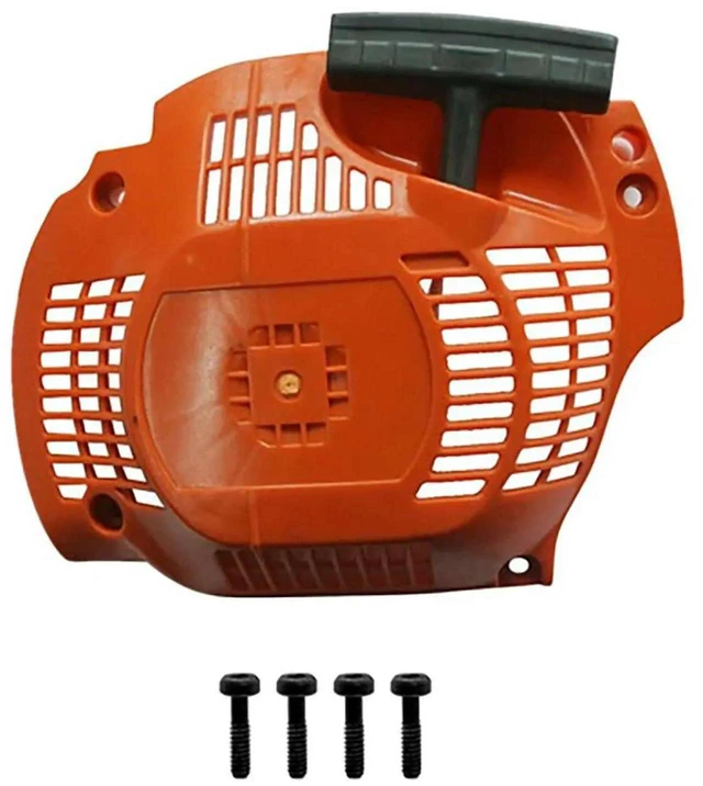 Alt view image 3 of 3 - AJMRTC Recoil Starter Pull Assembly for 445 Chainsaw, Robust Plastic Drawstring Mechanism, LowNoise Startup Rewind Pull Start Replacement Spare for Garden Chainsaw Power Equipment