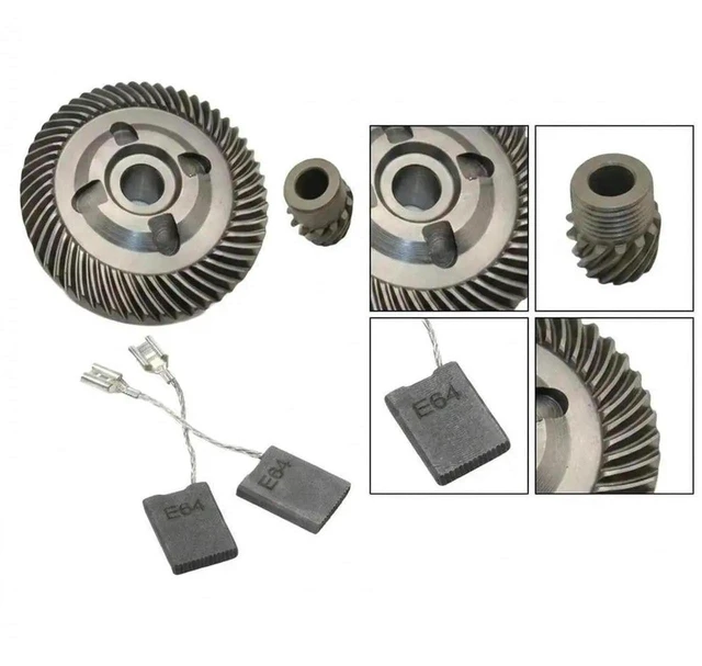 Main image of AJMRTC Carbon Brush Set Replacement Part 1607014171 1600A005BH, Compatible with GWS20230 GWS20180 Angle Grinder, Durable Motor Carbon Brushes for Power Tool Repair Maintenance