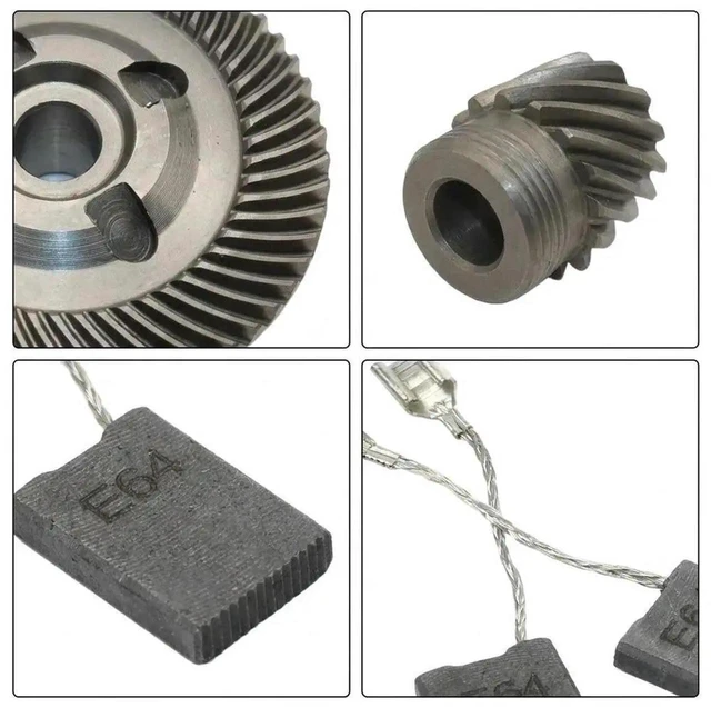 Alt view image 3 of 3 - AJMRTC Carbon Brush Set Replacement Part 1607014171 1600A005BH, Compatible with GWS20230 GWS20180 Angle Grinder, Durable Motor Carbon Brushes for Power Tool Repair Maintenance