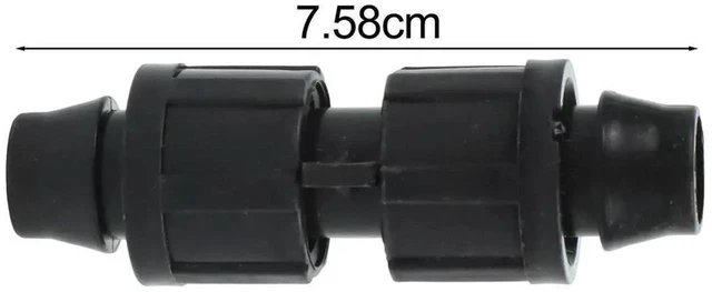 Main image of AJMRTC Drip Tape Coupling Fittings 20Piece Set, CostEffective Affordable Irrigation Solution for Gardening Projects, Reliable Water Flow Connector for Drip Tape System AsShown Picture Accessories