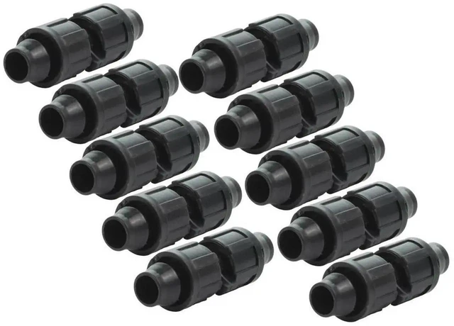 Alt view image 2 of 3 - AJMRTC Drip Tape Coupling Fittings 20Piece Set, CostEffective Affordable Irrigation Solution for Gardening Projects, Reliable Water Flow Connector for Drip Tape System AsShown Picture Accessories