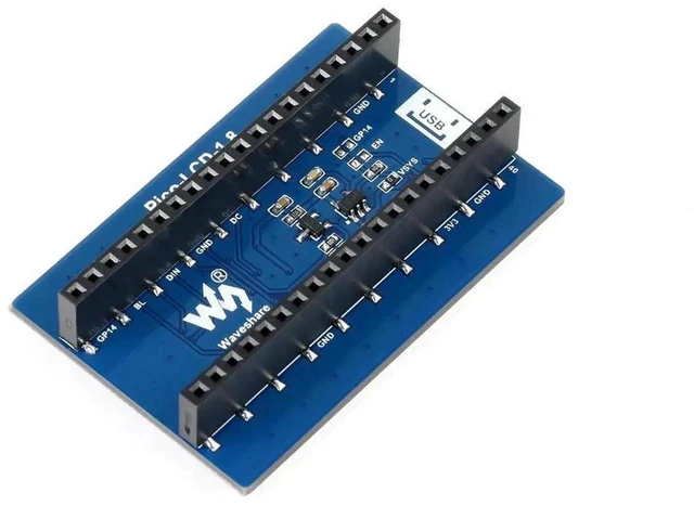 Alt view image 3 of 3 - AJMRTC 1.8 Inch LCD Display Module for Raspberry Pi Pico, 65K Colors 160×128 Resolution SPI Interface Screen, Compact TFT LCD Panel for DIY Electronics Project Microcontroller Display