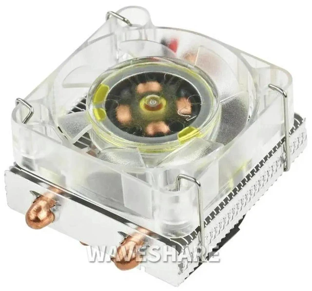 Alt view image 2 of 3 - AJMRTC LowProfile ICE Tower Cooling Fan for Raspberry Pi 4B 3B+ 3B, Super Heat Dissipation Compact Tower CPU Cooler, Silent Heatsink Fan for Raspberry Pi SingleBoard Computer Thermal Cooling
