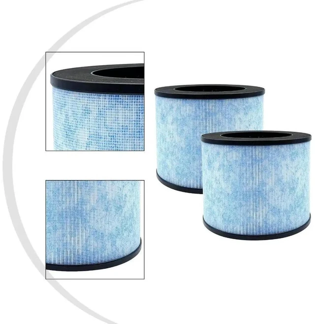 Alt view image 2 of 3 - AJMRTC 2Pack Replacement Air Purifier Filters, Compatible with Instant AP100 Air Purifier, Captures Household Dust Particles, Optimizes and Improves Overall Air Flow for Home Indoor Air Cleaner