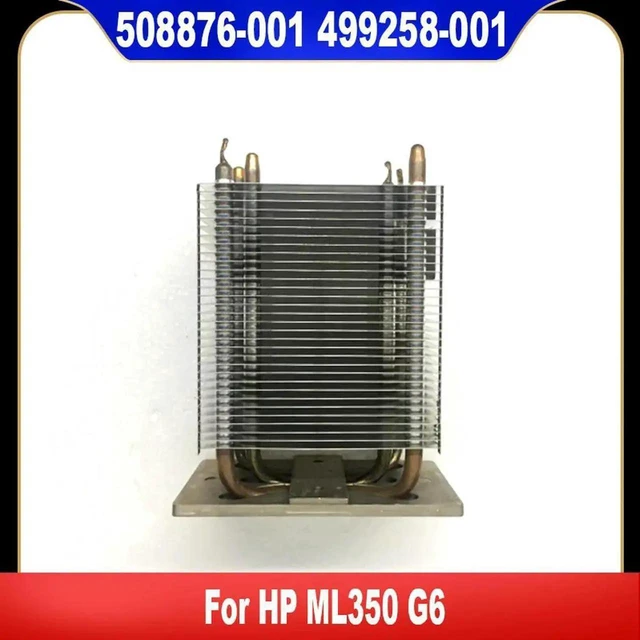 Main image of AJMRTC Server CPU Heatsink Replacement Part 508876001 499258001 586641001, Copper Core Heat Sink for ProLiant ML350 G6 Gen6 Server, Efficient CPU Thermal Cooling for Server Maintenance
