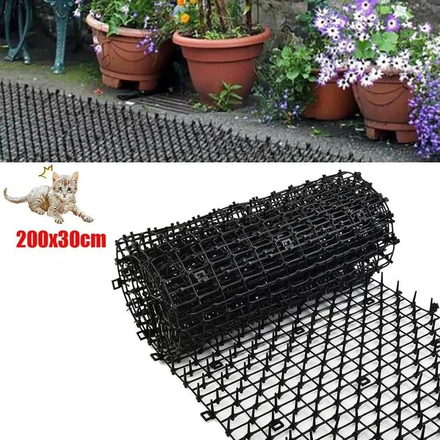 Main image of AJMRTC Cat Dog Scat Mat, Polypropylene Plastic Pet Deterrent Mat, Humane AntiTouch AntiStepping Spike Mat for Indoor Outdoor Garden Couch Countertop Furniture Protection Pet Training Mat