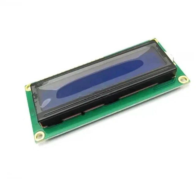 Alt view image 2 of 3 - AJMRTC LCD1602 1602A5V LCD Display Module, Blue Screen with Backlight, Blue Background White Character LCD Screen, 16×2 Character Display Panel for Arduino MCU DIY Electronic Projects