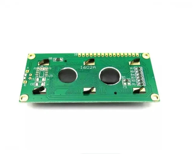 Alt view image 3 of 3 - AJMRTC LCD1602 1602A5V LCD Display Module, Blue Screen with Backlight, Blue Background White Character LCD Screen, 16×2 Character Display Panel for Arduino MCU DIY Electronic Projects