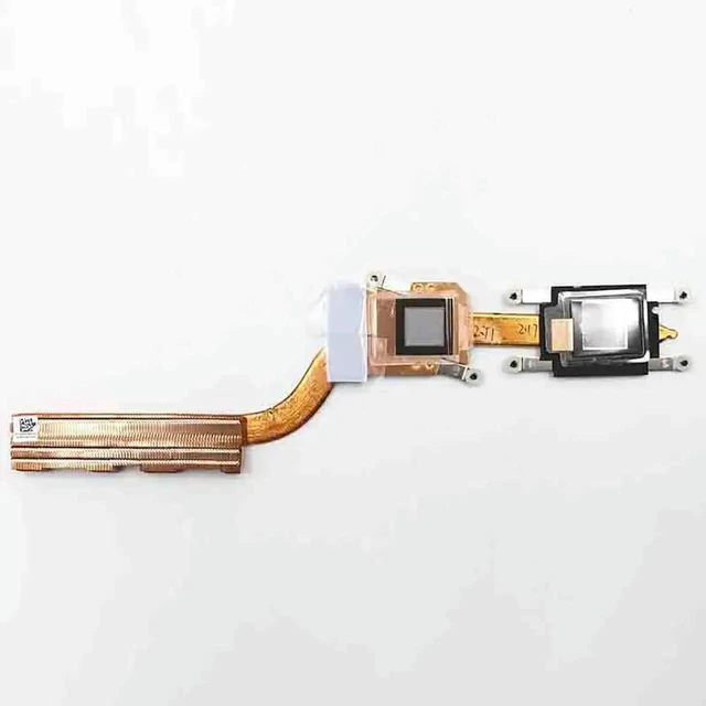 Alt view image 2 of 2 - AJMRTC Laptop Copper Tube Heatsink 5H40S19898, Thermal Cooling Radiator Replacement for Lenovo S14515IWL S14515AST V15IWL Notebook, CPU Heat Dissipation Repair Spare Part