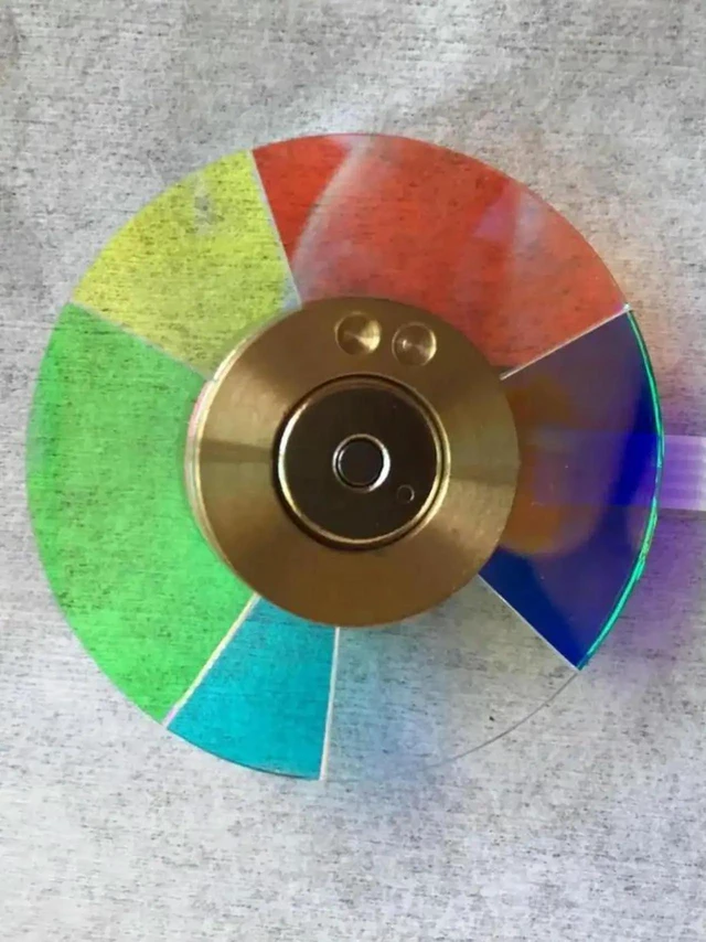 Main image of AJMRTC DLP Projector Color Wheel Replacement, Optical Repair Spare Part Fit for NPV302H+ V302w V302wC V302x+ NPVE303 Projectors, Balanced Rotating Assembly for Projection Color Defect Repair