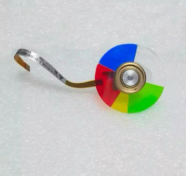 Main image of AJMRTC Replacement Projector Color Wheel, DLP Color Wheel Assembly Fit for MH740 MH741 MH750 MP626 MP670 Projector, Repair Spare Part for Projector Color Image Restoration