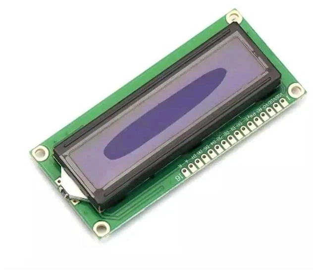 Alt view image 3 of 3 - AJMRTC LCD1602A 3.3V LCD Display Module, 1602 Blue Screen White Character with Backlight, 16x2 Character LCD Screen for Arduino Raspberry Pi DIY Electronic Project