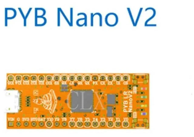Alt view image 2 of 2 - AJMRTC PYB Nano MicroPython Development Board, Compact PyboardCompatible Microcontroller Breakout Board for Embedded Programming, IoT Prototyping and Maker DIY Electronic Projects