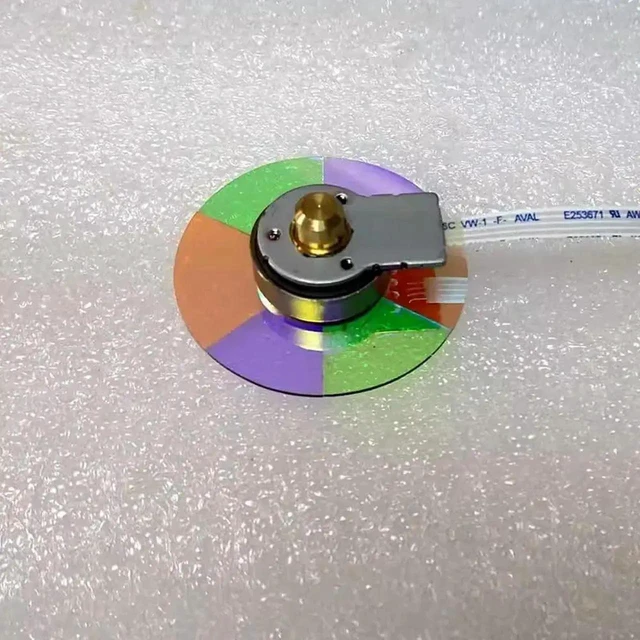 Alt view image 2 of 3 - AJMRTC 44mm Replacement Projector Color Wheel for BenQ I700 TH1070 W1070 W1070+ H9410 W1090 W1080ST+, DLP Projector Repair Spare Part for Color Image Restoration
