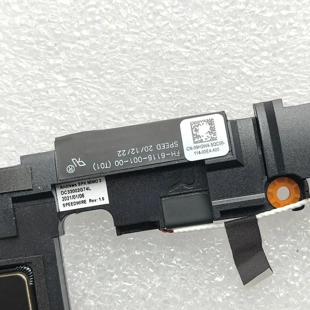 Alt view image 3 of 3 - AJMRTC Laptop Internal Builtin Speaker Replacement 09H2W4 CN09H2W4, Compatible with Dell Latitude 9420 9421 Notebook, OriginalSpec Internal Audio Speaker Repair Spare Part