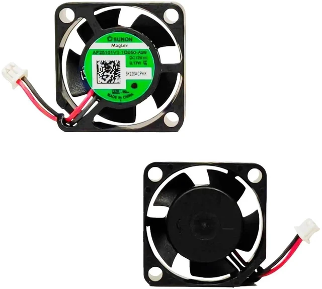 Main image of 25x25x10mm DC12V 0.17W 6700RPM Brushless Mini Cooling Fan, 25mm Miniature Silent DC Cooling Fan Replacement for Small Electronics, DIY Cooling, 3D Printer, Medical Equipment