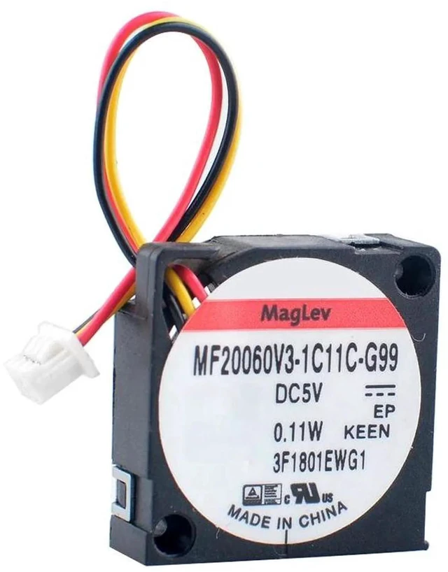 Main image of MF20060V31C11CG99 20x20x6mm DC5V 0.11W Miniature Centrifugal Blower Cooling Fan, 20mm Replacement Fan for Projector Compact Electronic Device Heat Dissipation