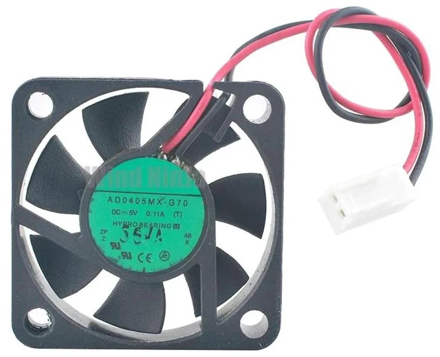 Main image of AD0405MXG70 40x40x10mm DC5V 0.11A Axial Cooling Fan, Mini Replacement Fan for Desktop Computer Power Supply, Small Chassis, Router, Embedded Device, DIY Electronic Heat Dissipation System