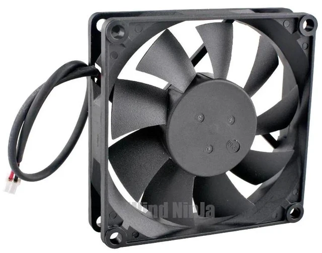 Main image of D80BM12C 80x80x20mm Dual Ball Bearing Cooling Fan, DC12V 0.16A 2650RPM Axial Replacement Fan for Computer Chassis, Power Supply Unit, Desktop Hardware, Industrial Cabinet & DIY Heat Dissipation