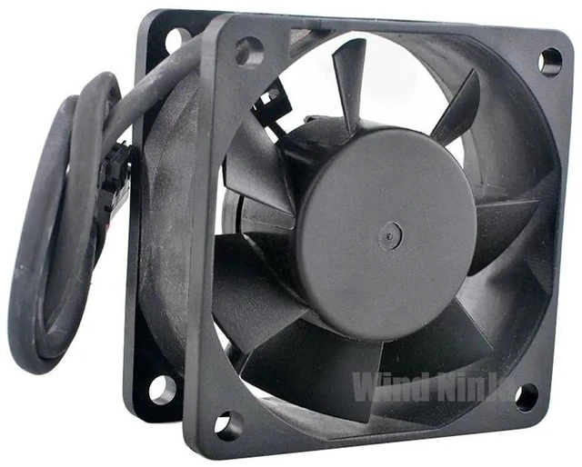 Main image of AD0612LXA70GL 60x60x25mm Axial Cooling Fan, DC12V 0.08A 2Pin Replacement Fan for Power Supply Unit, Computer Chassis, Industrial Equipment & DIY Heat Dissipation Projects